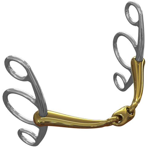 Neue Schule Tranz Angled Lozenge Jumper Bit - 16 mm mouth