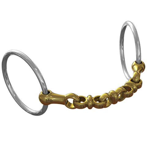 Neue Schule Waterford Loose Ring Bit - 14 mm mouth; 70 mm rings