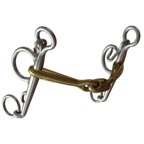Neue Schule Pony Tranz Angled Lozenge Pelham - 10mm mouth; 5cm shanks