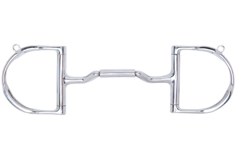 Myler® Mullen Barrel Low Port Pony Dee Ring MB 36 with Hooks