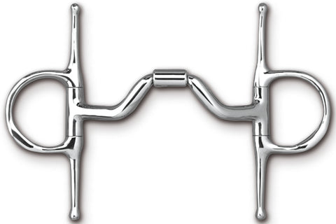 Myler® Ported Barrel Full Cheek MB 33 with Hooks