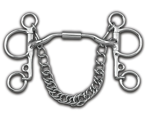 Myler® Low Port Pelham MB 04