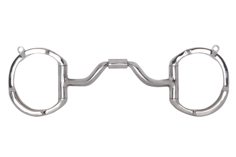 Myler® Ported Barrel Eggbutt MB 33 with Hooks