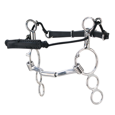 Myler® 3-Ring Combination Bit Mullen Barrel Low Port MB 36