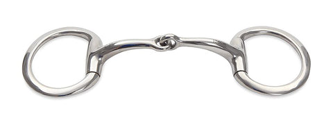 Shires Standard Curved Eggbutt Snaffle Bit