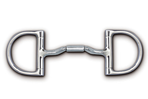 Myler® Mullen Barrel Low Port Medium D-Ring MB 36