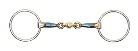 Shires Blue Alloy Loose Ring Bit with Lozenge