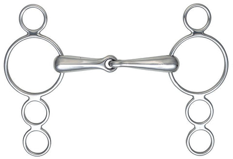 Shires Three-Ring Dutch Gag Bit