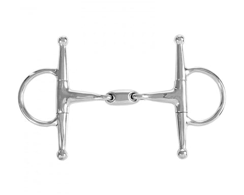 Horze Oval Link Joint Full Cheek Snaffle Bit