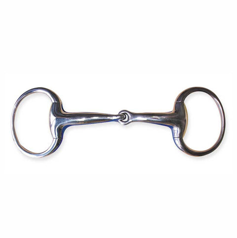 Metalab Jointed, Thick Bradoon Eggbutt Snaffle Bit