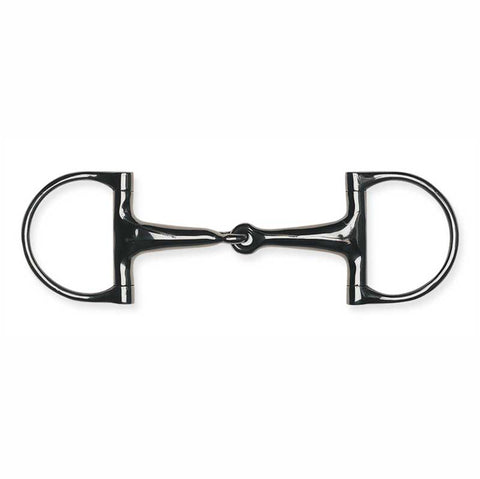 Metalab Jointed D-ring Snaffle Bit