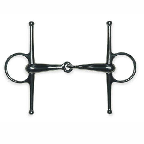 Metalab Jointed Thick, Hollow Full Cheek Snaffle Bit