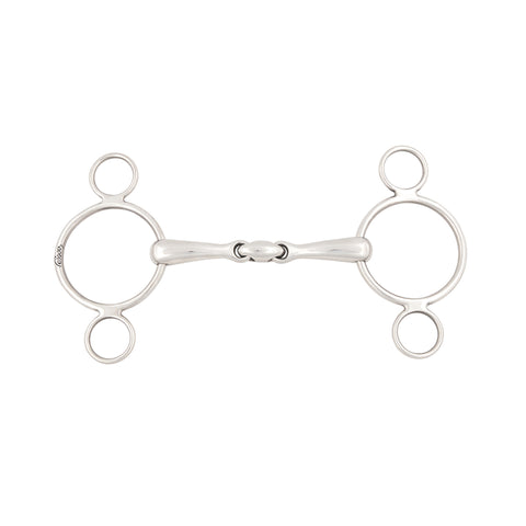 Metalab Magic System™ Double-Jointed French Link Continental Gag Bit
