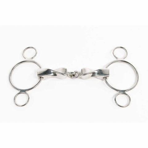 Metalab Thick Twisted Single-Jointed Continental Gag Bit