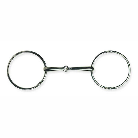 Metalab Single-Jointed Loose Ring Gag Bit