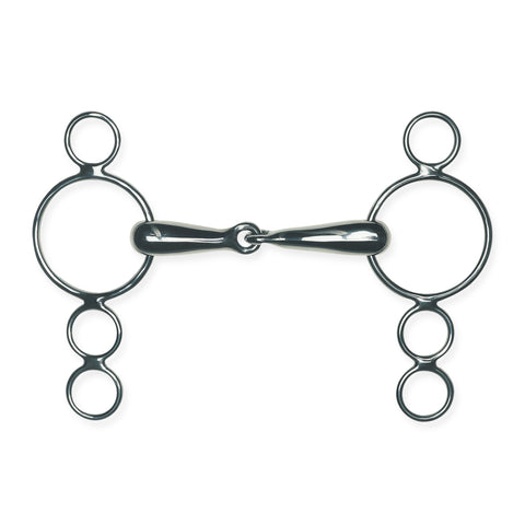Metalab Single-Jointed Continental Gag Bit-22mm