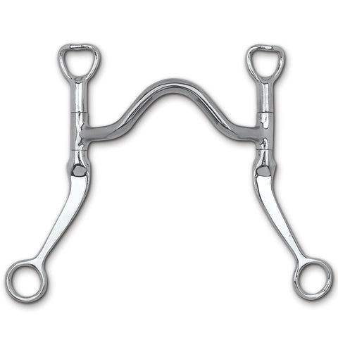 Myler® Flat Shank Medium Wide Mullen Port MB 16