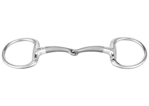 Herm Sprenger® Satinox Single-Jointed Eggbutt Snaffle Bit with 14mm Mouth