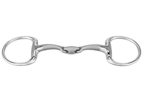 Herm Sprenger® Satinox Double-Jointed Eggbutt Snaffle Bit with 14mm Mouth