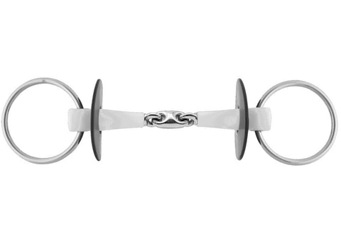 Herm Sprenger® Nathe & Sensogan® Double-Jointed Loose Ring Snaffle Bit with 20mm Mouth