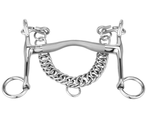 Herm Sprenger® Satinox Weymouth Bit with 12mm Mouth/5cm Cheeks