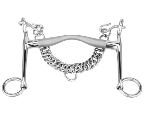 Herm Sprenger® Satinox Weymouth Bit with 12mm Mouth/7cm Cheeks