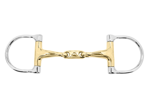 Marcel Toulouse Pony D-Ring Snaffle Bit with Lozenge