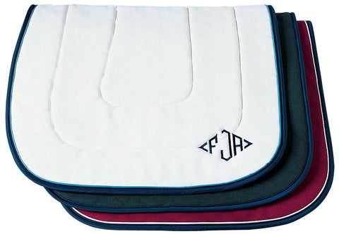 Wilker’s Pony Custom Competition Saddle Pad with Trim & Piping