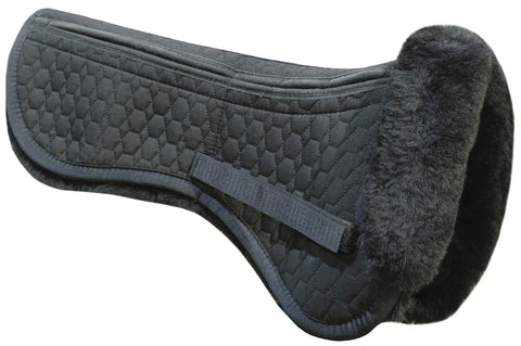 E.A. Mattes Sheepskin Correction Dressage Half Pad