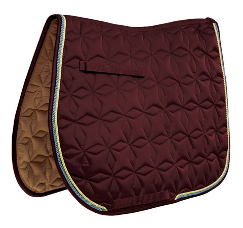 Roma® Ecole Star Quilted All-Purpose Saddle Pad