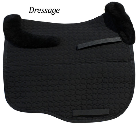 E.A. Mattes EuroFit All-Purpose Pad without Sheepskin Panels; Front & Rear Trim Only