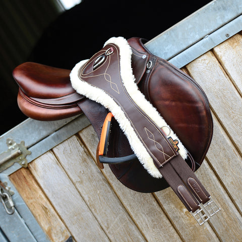 Kentucky Horsewear Anatomic Sheepskin Long Girth