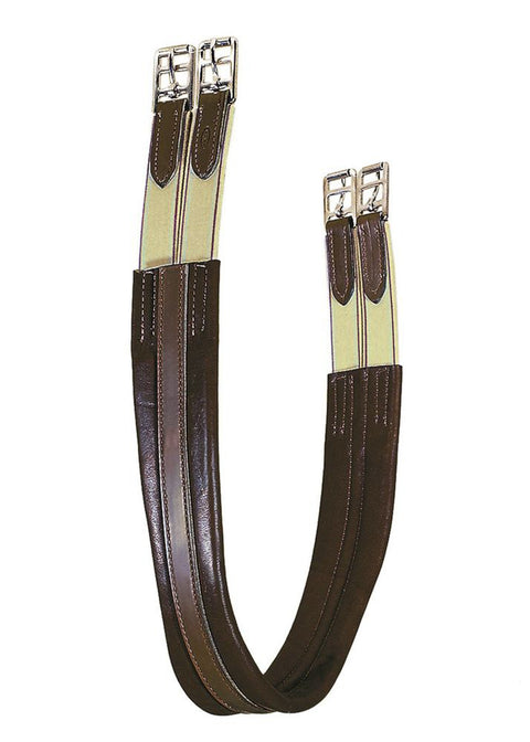 Tory Leather Company English Contour Girth with Elastic Ends