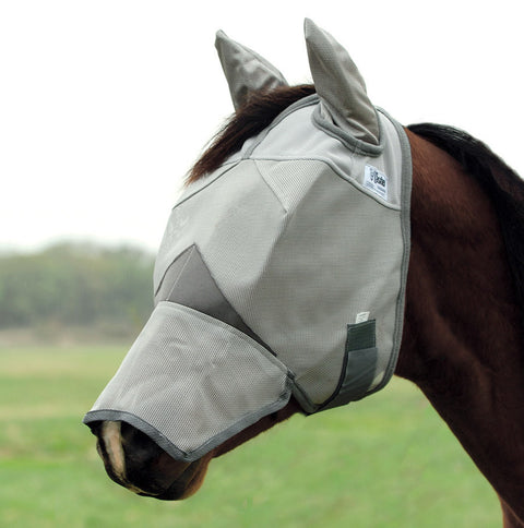 Cashel® Cool Crusader™ Long Nose Fly Mask with Ears