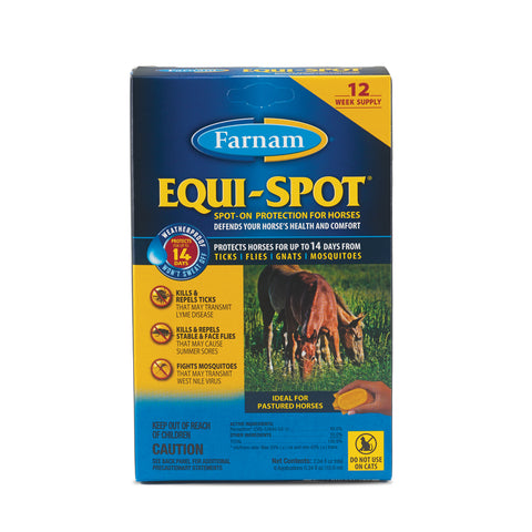 Farnam® Equi-Spot® Spot-On Fly Control - 12 week