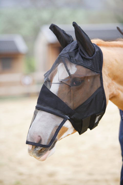 Shires Fly Mask with Ears & Nose