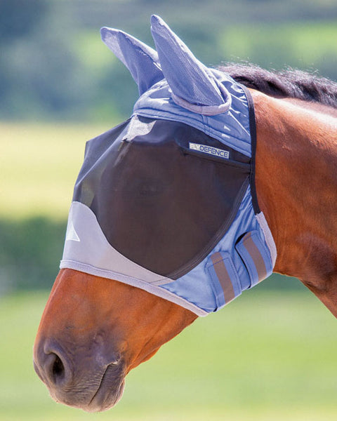 Shires Deluxe Fly Mask with Ears