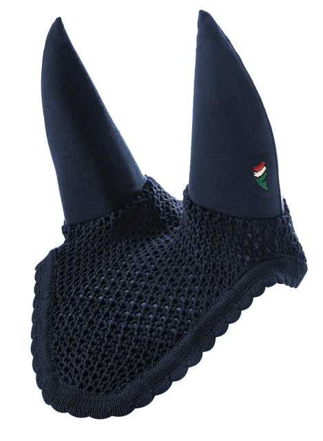 Equiline Soundless Ear Net - Navy / N/A - Ear Nets & Bonnets