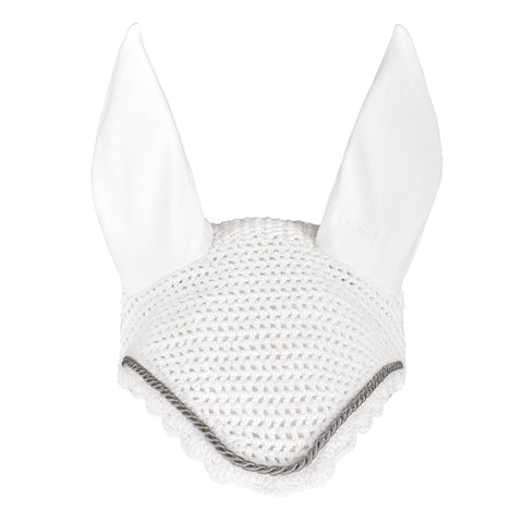 Eskadron® Fly Bonnet - White / Horse - Ear Nets & Bonnets