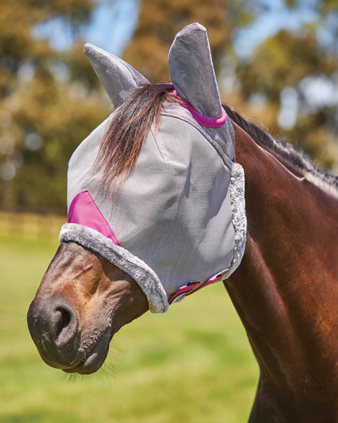 WeatherBeeta® ComFiTec™ Deluxe Durable Mesh Fly Mask with Ears