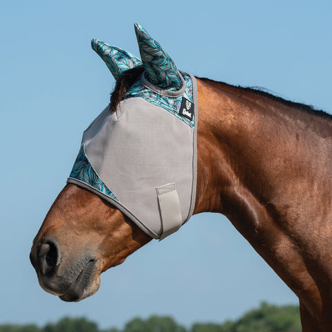 Cashel® Crusader™ Patterned Fly Mask with Ears