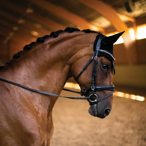 Equestrian Stockholm Glimmer Ear Bonnet