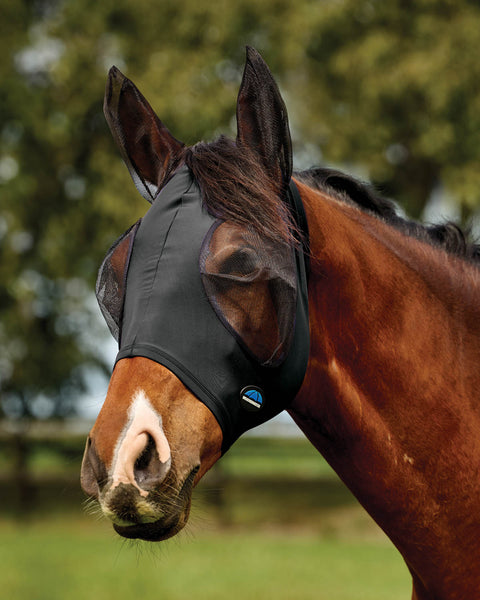 WeatherBeeta® Comfitec™ Deluxe Stretch Fly Mask with Ears
