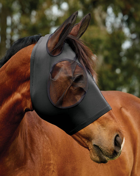 WeatherBeeta® Comfitec™ Deluxe Stretch Fly Mask with Ears
