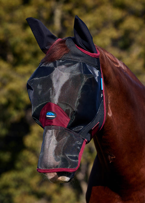 WeatherBeeta® ComFiTec™ Fine Mesh Fly Mask with Ears and Nose