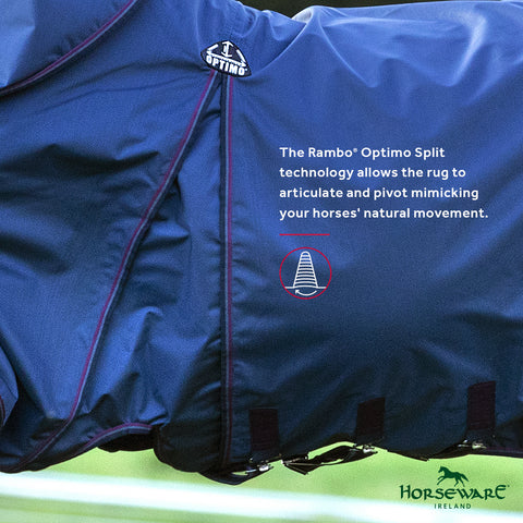 Horseware® Ireland Rambo® Optimo Turnout Blanket