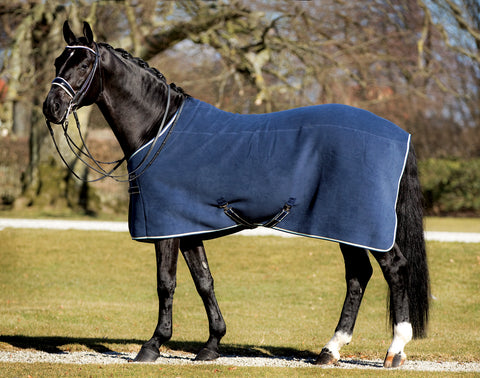 Rambo® Fleece - Navy/Beige, Baby Blue & Navy / 45 - Coolers & Dress Sheets