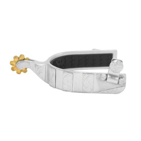 Metalab Anti-Slip Rubber Comfort - Roping Large Spurs