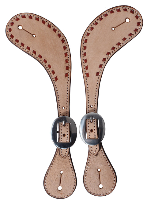 Professional’s Choice®  Mule Shoe Spur Strap-Roughout