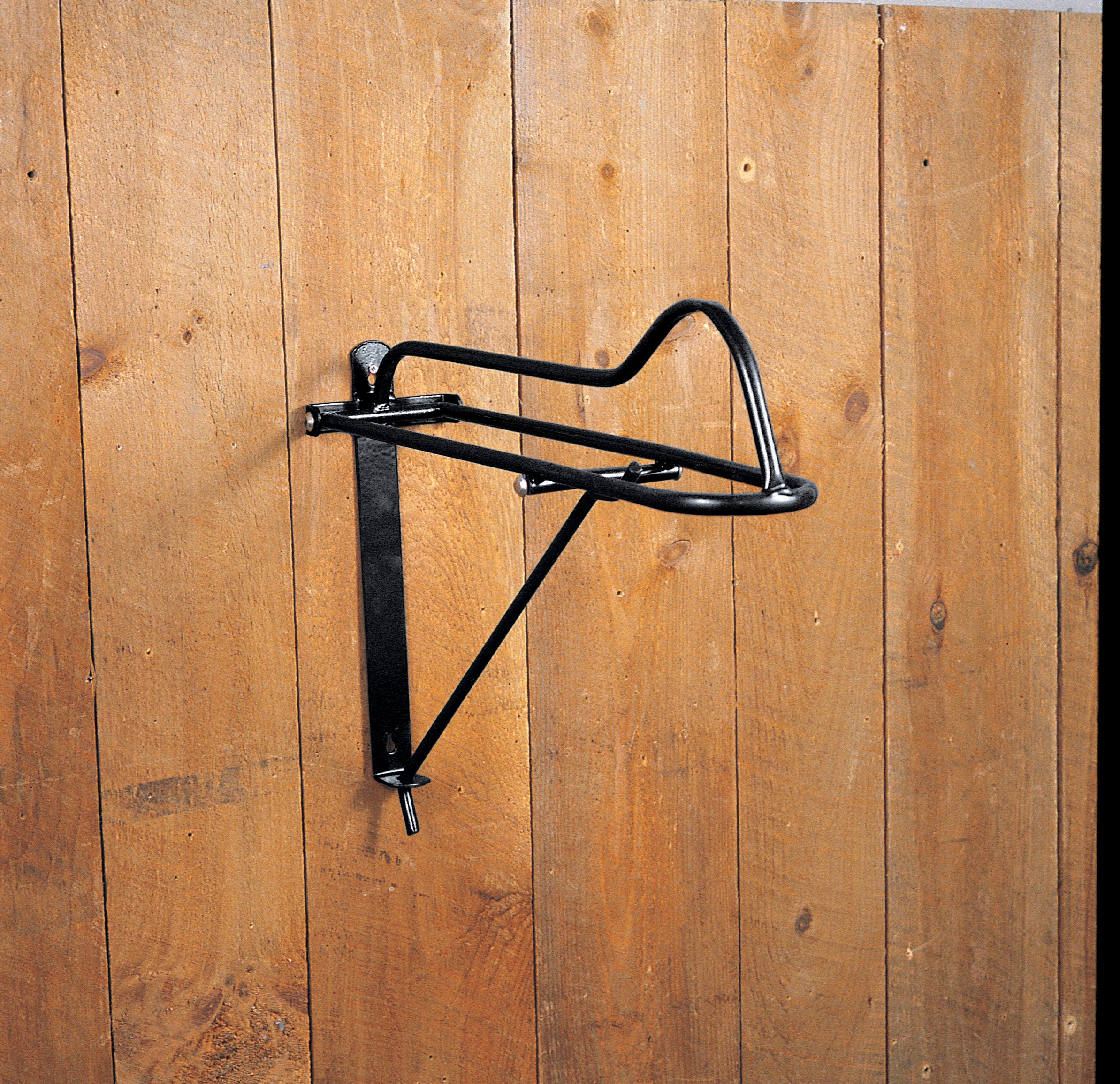 Freestanding Folding Horse Saddle Rack (2-Pack) – Heavy-Duty Carbon Steel, 132 Lbs Capacity, Matte Black